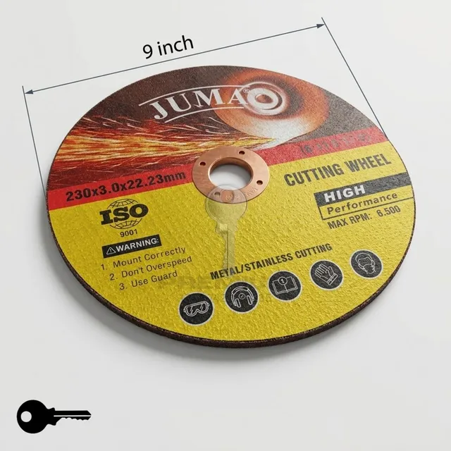 Juma cutting disc, 9 inch for cutting steel, Premium Gate & Frame Kariobangi